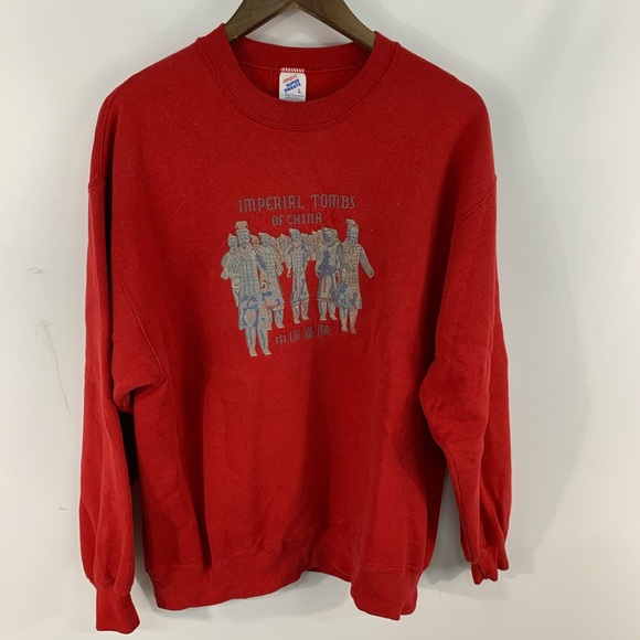 Vintage Imperial Tombs of China Sweatshirt - Picture 1 of 3